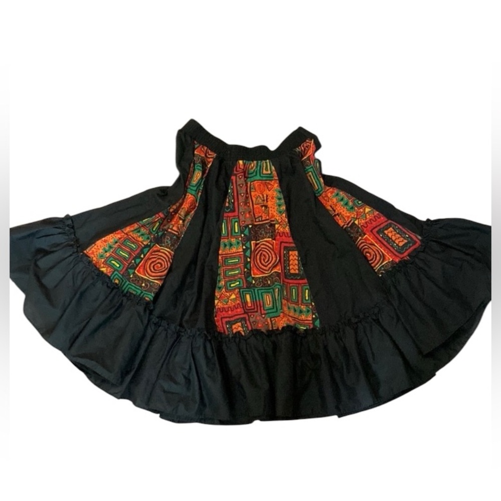 Circle skirt, boho square dancing